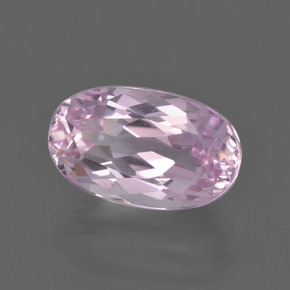 Kunzita rosa natural de 4,58 ct, corte óvalo, VS