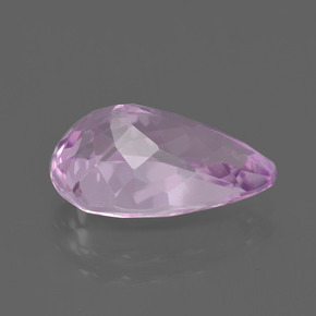 Kunzita Rosa natural de 5.64 ct, En forma de pera, VVS-VS