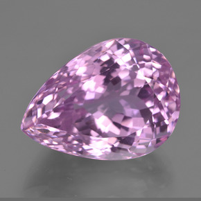 Kunzita Rosa natural de 27.59 ct, En forma de pera, VVS