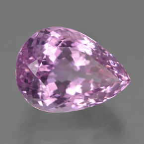 Kunzita Rosa natural de 27.59 ct, En forma de pera, VVS