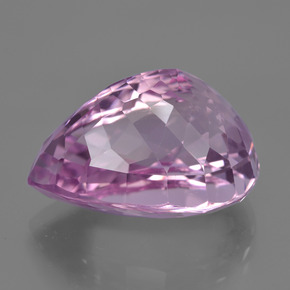 Kunzita Rosa natural de 27.59 ct, En forma de pera, VVS