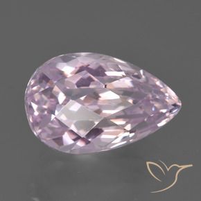 Kunzita Tono rosado cereza natural de 8.71 ct, En forma de pera, VVS-VS