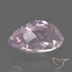 Kunzita Tono rosado cereza natural de 8.71 ct, En forma de pera, VVS-VS