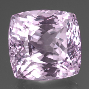 Kunzita Rosa natural de 48.41 ct, Corte Cojín, VVS