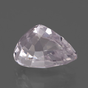 Kunzita rosa natural de 6,25 ct, en forma de pera, VS