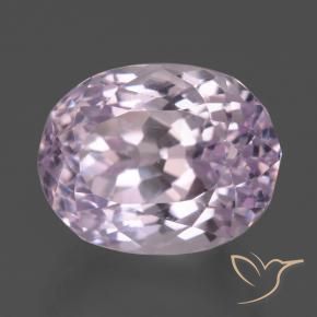 Kunzita Rosado claro medio natural de 13.83 ct, Ovalada, VS