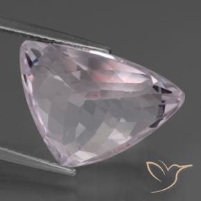 Kunzita Tono rosado muy claro natural de 15.92 ct, Trillón, VS