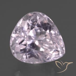 Kunzita rosa natural de 16,18 ct, en forma de pera, VVS