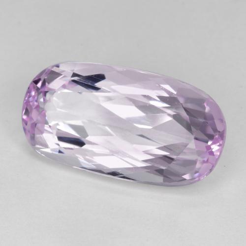 Kunzita Rosado real muy claro natural de 15.10 ct, Corte Óvalo, VVS-VS