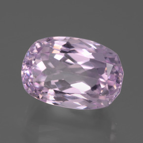 Kunzita Lila claro natural de 11.76 ct, Corte Óvalo, VS