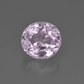 Kunzita Rosa natural de 3.26 ct, Corte Óvalo, VS