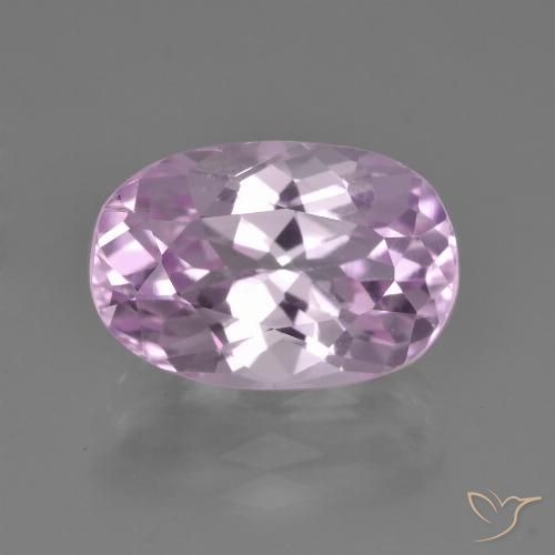 5.43ct Natural Lila claro Kunzita, Ovalada, VVS-VS