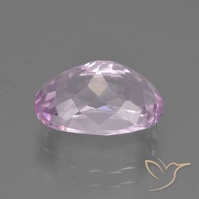 Kunzita Lila claro natural de 5.43 ct, Ovalada, VVS-VS