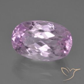 Kunzita Púrpura violeta rosáceo natural de 7.88 ct, Ovalada, VS-SI