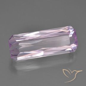 Kunzita Púrpura muy claro natural de 7.12 ct, Corte Octágono / Esmeralda, VS