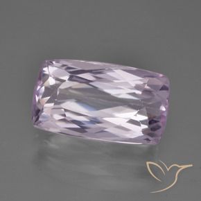 Kunzita Rosado cereza claro natural de 6.18 ct, Forma Cojín, VS