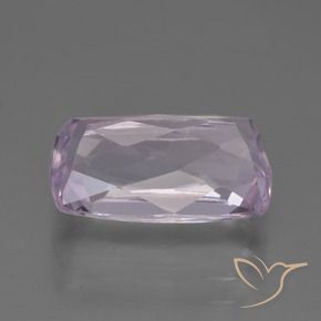 Kunzita Rosado cereza claro natural de 6.18 ct, Forma Cojín, VS