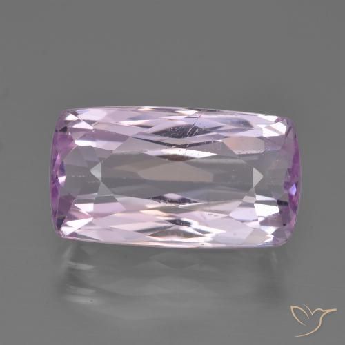 6.61ct Natural Violeta claro Kunzita, Forma Cojín, VS