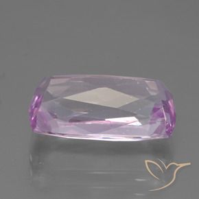 Kunzita Violeta claro natural de 6.61 ct, Forma Cojín, VS