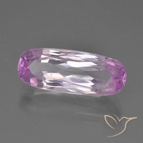 Kunzita Púrpura claro natural de 6.88 ct, Ovalada, VS