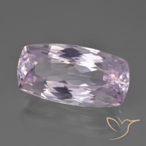 Kunzita Púrpura muy claro natural de 12.48 ct, Forma Cojín, VVS-VS