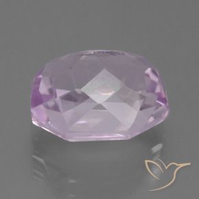 Kunzita Púrpura lila muy claro natural de 10.15 ct, Corte Octágono / Esmeralda, VS