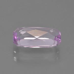 Kunzita rosa natural de 3,13 ct, corte esmeralda, VS
