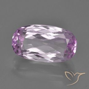 Kunzita Púrpura lila muy claro natural de 7.80 ct, Corte Óvalo, VVS-VS