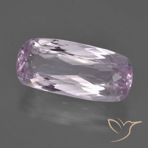 Kunzita Púrpura rosáceo muy claro natural de 7.13 ct, Ovalada, VS
