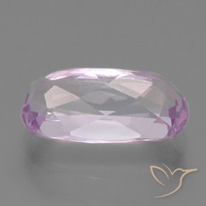Kunzita Púrpura claro natural de 8.00 ct, Ovalada, VS