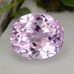 Kunzita rosa natural de 16,66 ct, corte óvalo, VVS