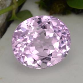 Kunzita rosa natural de 16,66 ct, corte óvalo, VVS