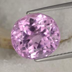 Kunzita rosa natural de 8,19 ct, corte óvalo, VS