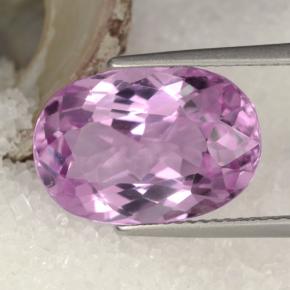 Kunzita Rosa natural de 8.26 ct, Corte Óvalo, VVS-VS