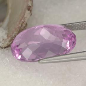 Kunzita Rosa natural de 8.26 ct, Corte Óvalo, VVS-VS