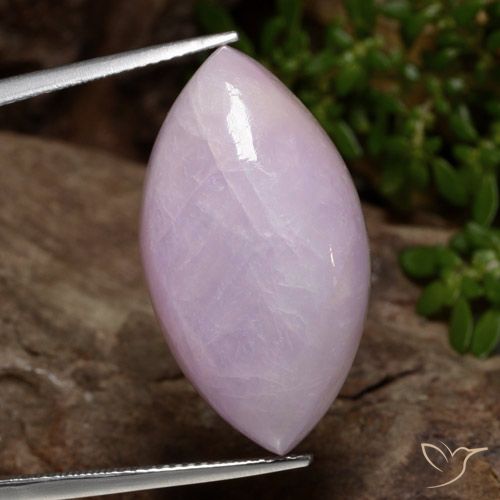 39.37ct Natural Rosado púrpura Kunzita, Marquesa, Translúcido