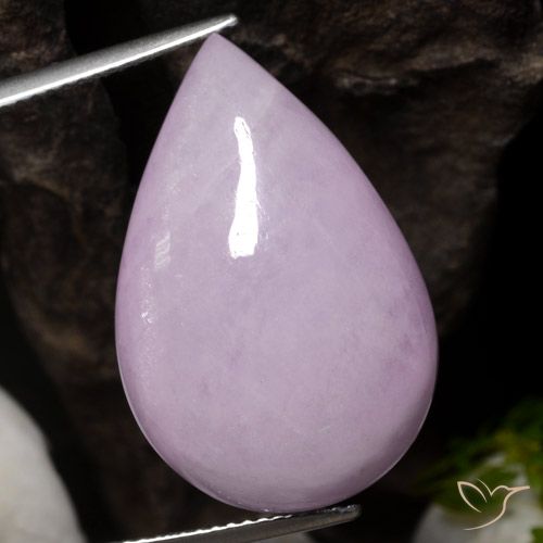 26.27ct Natural Rosado claro medio Kunzita, En forma de pera, Translúcido