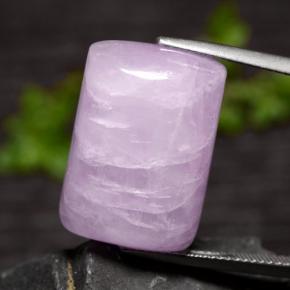 Kunzita violeta natural de 24,87 ct, corte cojín, translúcido
