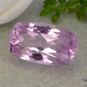 Kunzita púrpura natural de 10,72 ct, corte cojín, VVS-VS