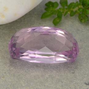 Kunzita púrpura natural de 10,72 ct, corte cojín, VVS-VS