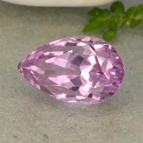 Kunzita Rosa natural de 8.88 ct, En forma de pera, VVS-VS