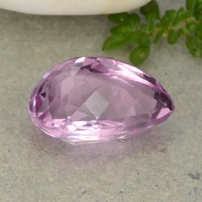 Kunzita Rosa natural de 8.88 ct, En forma de pera, VVS-VS