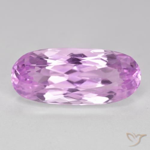 11.06ct Natural Púrpura violeta rosáceo Kunzita, Ovalada, VS
