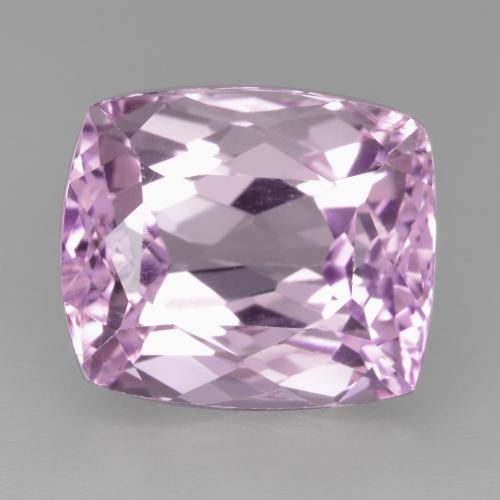 Kunzita Rosado púrpura real natural de 11.60 ct, Corte Cojín, VS
