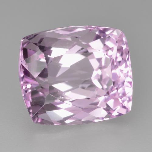 Kunzita Rosado púrpura real natural de 11.60 ct, Corte Cojín, VS