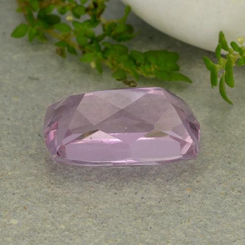 Kunzita rosa natural de 7,54 ct, corte cojín, VS