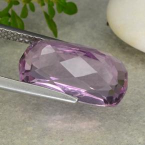Kunzita rosa natural de 8,48 ct, corte cojín, VVS-VS