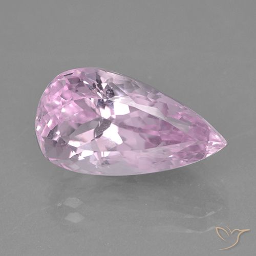 9.81ct Natural Tono rosado cereza Kunzita, En forma de pera, VS
