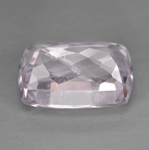 Kunzita rosa natural de 19,54 ct, corte cojín, VS