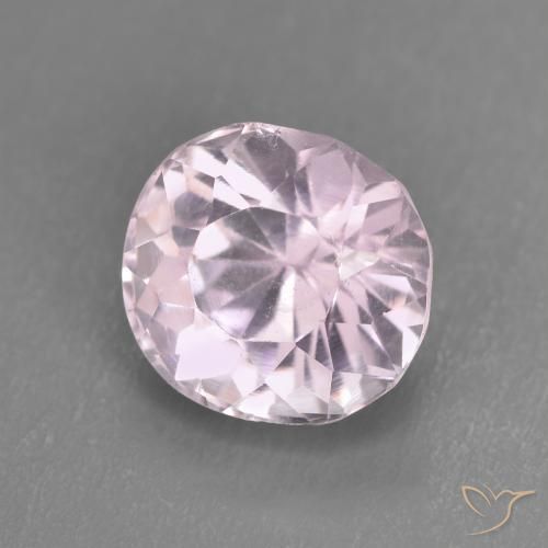 Kunzita Rosado muy claro natural de 3.46 ct, Ovalada, VS